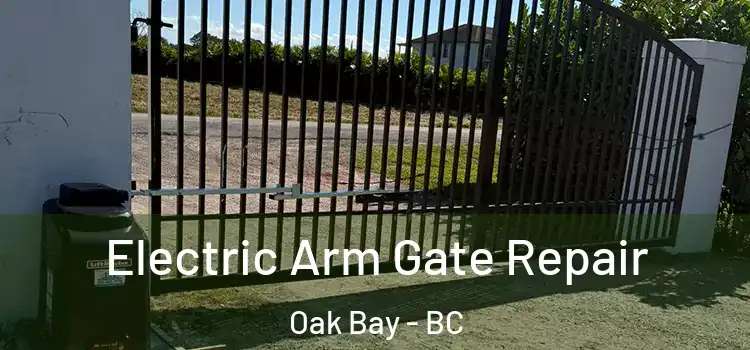 Electric Arm Gate Repair Oak Bay - BC