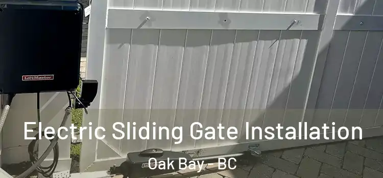 Electric Sliding Gate Installation Oak Bay - BC