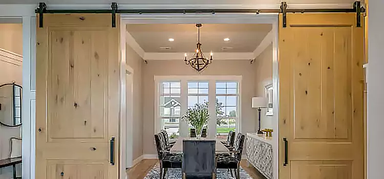 Barn Door Assembly Oak Bay