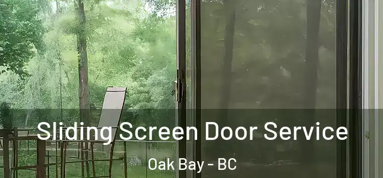 Sliding Screen Door Service Oak Bay - BC